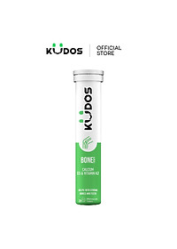 Thực phẩm bảo vệ sức khỏe KUDOS BONE HEALTH CALCIUM, D3 & VITAMIN K2 (20 viên/tuýp)