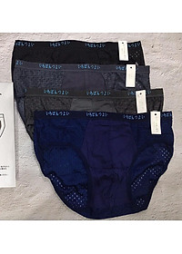 Bộ 4 quần lót nam tam giác thông hơi 