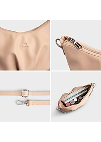 Túi Yuumy ( Thời trang nữ mềm mại phối xích - Túi đeo chéo da Seasand YN185 )