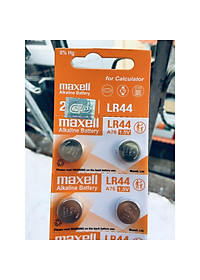 10 Viên Pin Maxell LR44 AG13 L1154 Cúc Áo 1,5V Nhật Bản