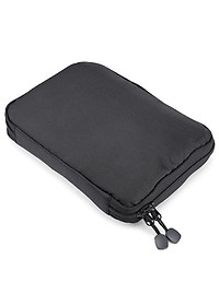 Túi đựng phụ kiện nhiều ngăn vải Nylon chống thấm nước cho Cáp sạc di động, Sạc dự phòng, điện thoại, tai nghe, thẻ nhớ - Hàng chính hãng