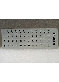 Miếng dán phím chữ ngôn ngữ Tiếng Anh, chuẩn ngôn ngữ US