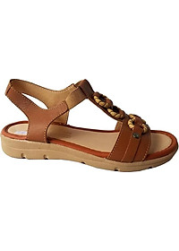Giày Sandal Nữ BIGGBEN Da Bò Thật SDN0399