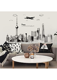 Decal dán tường mẫu kết hợp Dubai xc9001- xc9002