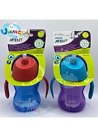 Bình tập uống bằng nhựa có ống hút Philips Avent SCF796/00(200ml/7oz) cho bé từ 9 tháng tuổi