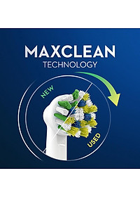 Hộp 4 đầu bàn chải Oral-B Cross Action chính hãng