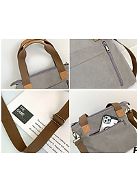 Túi xách túi đeo vai nữ vải canvas thời trang cao cấp phong cách mới