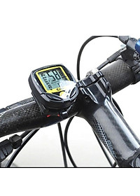 Bộ phụ kiện đẹp cho xe đạp gồm, Đồng hồ đo tốc độ xe đạp, đèn pha xe đạp, đèn hậu xe đạp