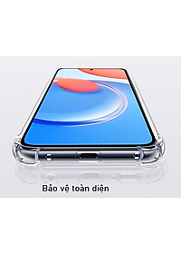 Ốp lưng cho Xiaomi Redmi 13C dẻo trong TPU chống sốc 4 góc cạnh, bảo vệ camera Kai Nguyễn( Hàng chính hãng)