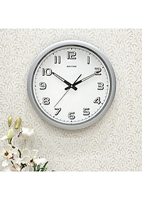Đồng hồ treo tường Nhật Bản RHYTHM CMG805NR19, Kt 42.0 x 4.0cm, 1.4kg Vỏ nhựa. Dùng Pin.
