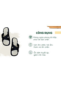 Dép chiếu Hương Quế DCQ-24 rất bền, thoải mái khi đi bộ