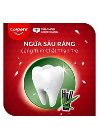 Bộ 3 Kem đánh răng Maxfresh Bamboo Charcoal 225g kèm bàn chải lông tơ phủ than