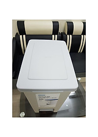 Thùng rác đạp chữ nhật Hiro 30L (Kèm ruột) - Chính hãng INOCHI