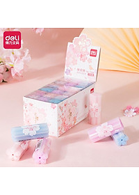 Gôm tẩy hình hoa anh đào Nhật Bản Deli -1 chiếc - dành cho học sinh - 71135 / 71136
