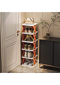 Kệ giày dép 5 tầng, kệ giày dép chữ X, kệ đa năng