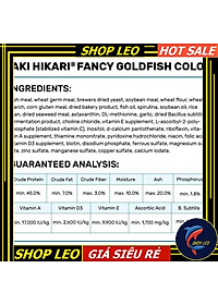 thức ăn cá vàng tăng màu và tăng trưởng Hikari-Nhật Bản- Ranchu - GOLDFISH - Hikari