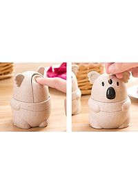 Hộp đựng tăm hình gấu dễ thương - Hàng chính hãng