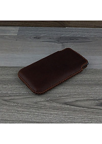 Bao Da Túi Rút dành cho Iphone 12 Pro Max Da Bò