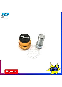 Ốc Gắn Chân Gương Cho Xe Máy Đủ Màu Kèm Ốc 10 ly Thuận Ngược 