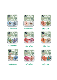 Ty Ngậm Vui Nhộn Cho Bé Tommee Tippee Fun-Friends 0-6, 6-18, 18-36 Tháng (Vỉ Đôi)