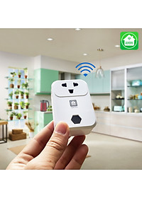Ổ Cắm [ĐIỀU KHIỂN TỪ XA] bằng điện thoại Hunonic SK01 Công suất lớn 4000W + HẸN GIỜ THÔNG MINH | Công nghệ 4.0