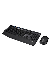 Combo chuột phím không dây Logitech MK345 - 1 đầu thu USB, pin lâu, chống tràn, fullsize - Hàng chính hãng