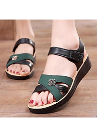 Dép cho mẹ nữ trung niên, dép quai hậu sandal trung niên giày trung niên nữ