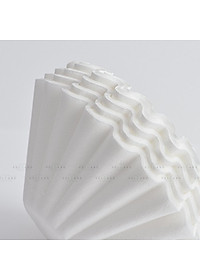 Giấy lọc hình tròn cho phễu Kalita 155 185 CAFE DE KONA