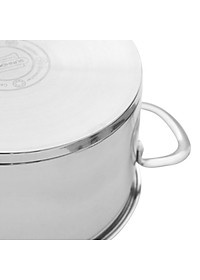 Bộ 3 Nồi Inox 5 Đáy Mama Sunhouse GN2IJC784SH - Trắng Bạc