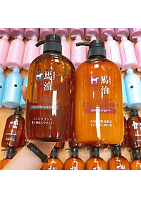 Bộ Dầu Gội Xả Mỡ Ngựa Nhật Bản (NHẬT NỘI ĐỊA)