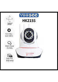 Camera Wifi Trong Nhà Yoosee 3.0 Full HD, 3 Râu, Xoay 360 độ , Đàm Thoại 2 Chiều, Cảm Biến Báo Động – Hàng nhập khẩu