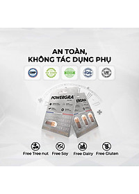 Viên uống phục hồi và tăng cường sức khỏe sinh lý nam giới Powergra (Super Gold Magic) - Vỉ dùng thử 3 viên
