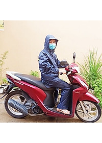 Bộ áo mưa 2XL vải dù cao cấp ,chống thấm ,chống nước ,dày , trang nhã nhỏ gọn tiện dụng mang theo cho cả nam và nữ