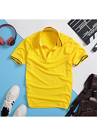 Áo Phông Có Cổ Andromeda Nhiều Màu vải Cá Sấu Mè Form Xuông Đồng Phục Nam Nữ