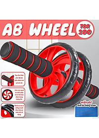 Dụng cụ tập cơ bụng RW001 - RW099 - RW100 2 Bánh - 4 Bánh chống đẩy,Con lăn tập bụng thế hệ mới có trợ lực, chống trơn trượt,dụng cụ plank tập gym giúp eo thon gọn hàng cao cấp