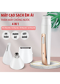 Dao Cạo Lông VùngKín Bikini Cạo Lông Mặt Tỉa Lông Mày, Máy Cạo Lông Wax Lông Tẩy Lông Nách Cắt Tỉa Lông Mũi Đa Năng - Hàng nhập Khẩu