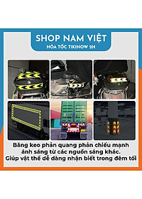 Băng Keo Phản Quang Hình Mũi Tên Cảnh Báo Ban Đêm
