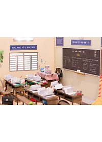 MÔ HÌNH Tự lắp ráp DIY SÀI GÒN THU NHỎ - KÝ ỨC TUỔI HỌC TRÒ - HT01