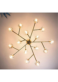 Đèn chùm pha lê ZONE trang trí nội thất hiện đại 