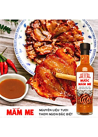 Đặc Sản Phan Thiết - Nước Mắm Me Cao Cấp Làng Chài Xưa, Nguyên Liệu Tươi, Thơm Ngon Đặc Biệt Từ Me, Tỏi, Ớt Tươi, Chai Thủy Tinh 300G