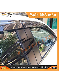 Vè che mưa đen dành cho Thái dày Honda City 2021 bộ 4 cánh nhiều người tin dùng đảm bảo chất lượng