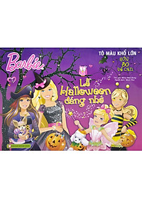 Bộ Sách Tô Màu Khổ Lớn Berbie - 50 Đề Can Bóc Dán Đề Can (Bộ 3 Cuốn)