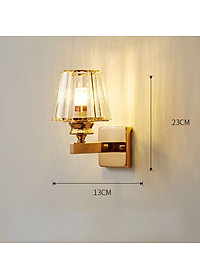 Đèn tường CAVIS pha lê cao cấp trang trí nội thất hiện đại - kèm bóng LED chuyên dụng.