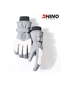 Găng tay, bao tay mùa đông lót lông cừu Rhino G701 giữ ấm, chống gió