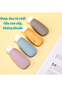 Set Chai Chiết Du Lịch 4 Màu Pastel Siêu Xinh Combo Chai Chiết Mỹ Phẩm Mini – Gọn Nhẹ, Sang Xịn Bộ Chiết Đựng Mỹ Phẩm Du Lịch – Nhỏ Gọn Chuẩn Trend Set Chai Silicone Du Lịch – Không Rò Rỉ, Mềm Mịn SBộ Chai Mini Đi Du Lịch – Màu Dễ Thương, Dễ Phân Loại