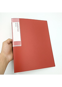 Bìa 1 Kẹp Plus 82-V139C - Màu Đỏ