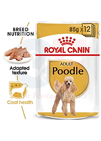 Pate Thức Ăn Ướt Xay Nhuyễn Dành Cho Chó Poodle Trưởng Thành Royal Canin Poodle Wet