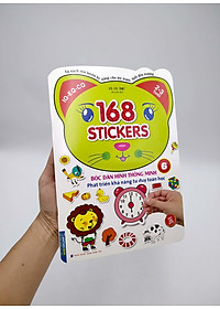 Sách Bóc Dán Hình Thông Minh Phát Triển Khả Năng Tư Duy Toán Học - 168 Sticker (Quyển 6)