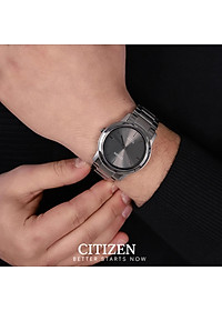 Đồng Hồ Nam Citizen Dây Titanium AW2020-82H - Mặt Xám (Sapphire)