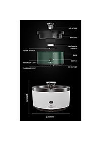 Youpin Gạt Tàn Thuốc Lọc Không Khí Thông Minh Tiện Lợi